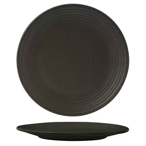 ZUMA COUPE PLATE RIBBED 310mm CHARCOAL