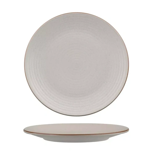 ZUMA COUPE PLATE RIBBED 265mm MINERAL
