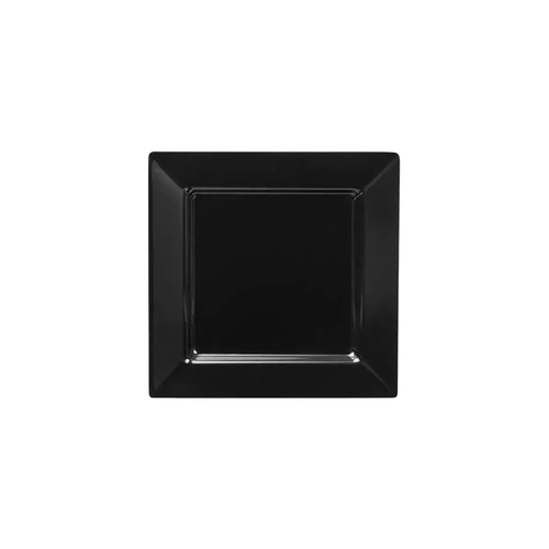 MELAMINE SQUARE PLATTER 255x255mm, BLACK