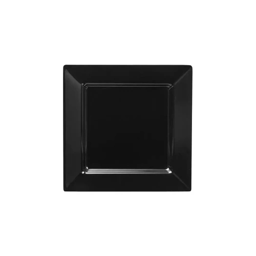 MELAMINE SQUARE PLATTER 300x300mm, BLACK