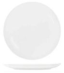 CORE WHITE ROUND COUPE PLATE 225mmØ x 25mmH