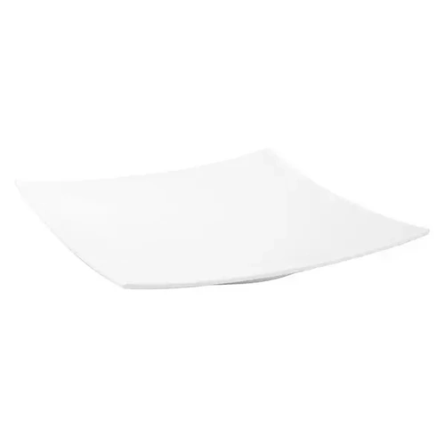 RYNER MELAMINE CURVED SQUARE PLATTER 400mm