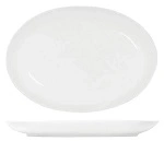 CORE WHITE OVAL COUPE PLATTER 255mm x 180mm x 23mmH