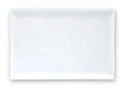 RYNER MELAMINE RECT PLATTER 300x220mm WHITE
