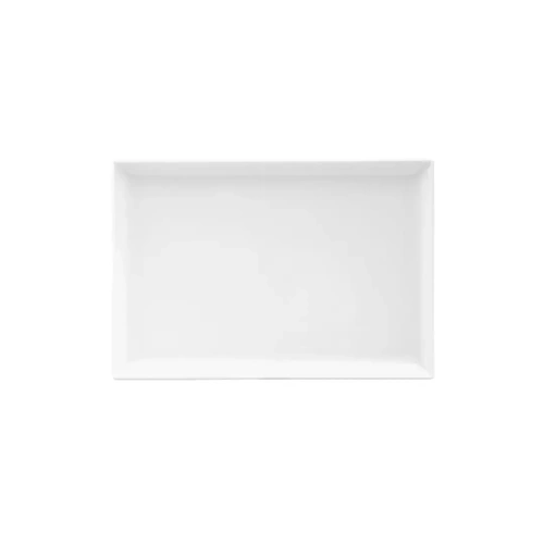 RYNER MELAMINE RECT PLATTER 350mm x 240mm WHITE