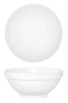 CORE WHITE ROUND FOOTED STACK BOWL WITH RIM 150mmØ x 65mmH