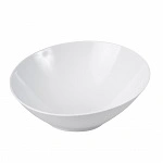 RYNER MELAMINE SLANT BOWL 210mm DIA WHITE