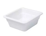 RYNER MELAMINE FOOD PAN 1/6 SIZE 65mm WHITE