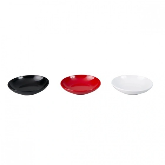 RYNER MELAMINE SAUCE DISH 95mm WHITE