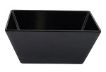RYNER MELAMINE SQUARE BOWL 240x240x100mm BLACK