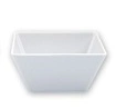 RYNER MELAMINE SQUARE BOWL 240x240x100mm WHITE