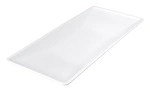 RYNER MELAMINE CURVED RECT PLATTER WHITE 320 x 210mm 