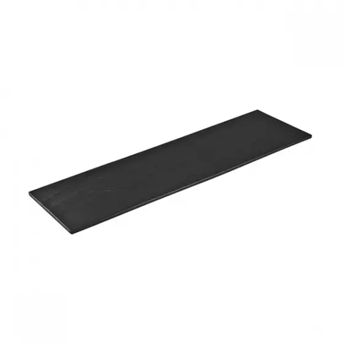 RYNER MELAMINE TAROKO RECT. PLATTER BLK 525x160mm