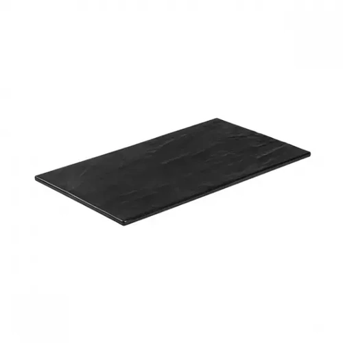 RYNER MELAMINE TAROKO RECT. PLATTER BLK 275x310mm