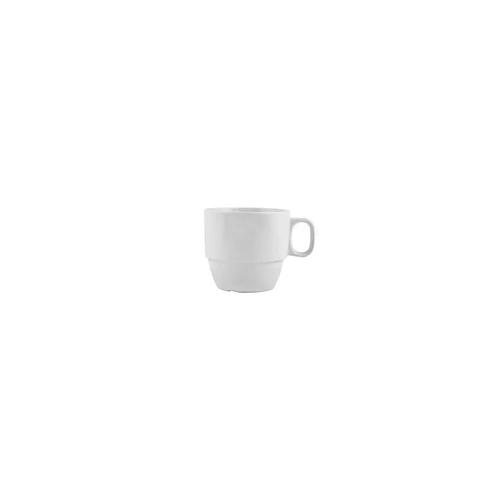 RYNER MELAMINE STACKABLE CUP WHITE 250ml