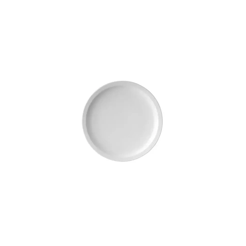 RYNER MELAMINE ROUND PLATE NARROW RIM WHT 192mm
