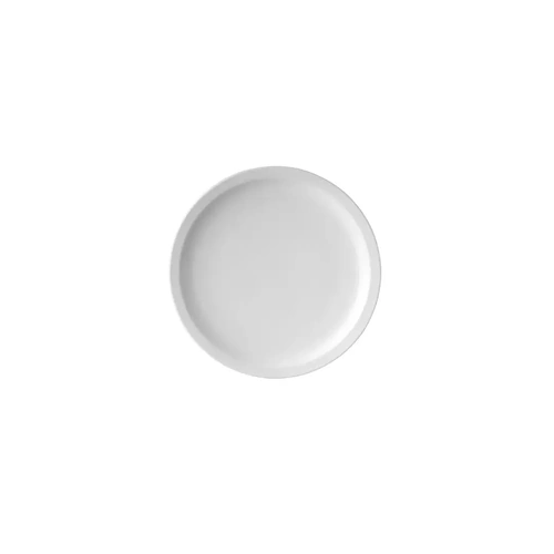 RYNER MELAMINE ROUND PLATE NARROW RIM  WHT 250mm