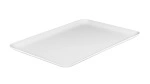 RYNER MELAMINE RECT. PLATTER COUPE WHITE