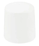 CORE WHITE 1 HOLE DRUM SALT SHAKER 48mmØ X 53mmH 
