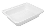 RYNER PORCELAIN FOOD PAN 1/2 SIZE 100mmD WHITE