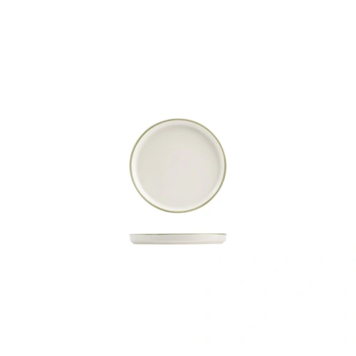 NMC Homestead Olive Round Walled Plate 270mm