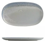 MODA PORCELAIN OVAL COUPE PLATE CLOUD 180mmW