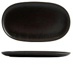 MODA PORCELAIN OVAL COUPE PLATE EARTH 240mmW