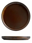 MODA PORCELAIN STACKA ROUND PLATE RUST 260mmØ