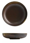 MODA PORCELAIN ROUND BOWL RUST 150mmØ