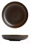 MODA PORCELAIN ROUND SHARE BOWL RUST 200mmØ