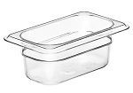 CAMBRO 1/9 x 65mm FOOD PAN 0.57 LTR CLEAR