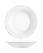 CORE WHITE BANQUET ROUND PASTA PLATE 210mmØ x 40mmH