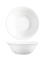 CORE WHITE BANQUET ROUND SALAD BOWL NARROW RIM 150mmØ x 65mmH
