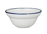 LUZERNE TINTIN ROUND BOWL 150mm WHITE NAVY