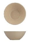 LUZERNE DUNE ROUND BOWL 160mmØ x 63mmH / 478ml CLAY