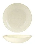 LUZERNE LINEN SHARE BOWL 200mm REACTIVE WHITE