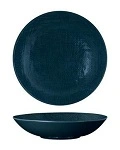 LUZERNE LINEN SHARE BOWL 230mm NAVY BLUE MATT