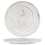 LUZERNE SIGNATURE ROUND PLATE 210mm MARBLE