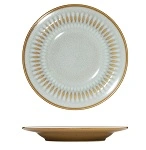 LUZERNE COTTAGE ALMOND ROUND RIM PLATE 170mm