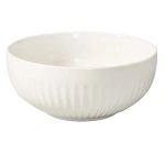 LUZERNE COTTAGE WHITE ROUND BOWL 190x85mm / 1295ml