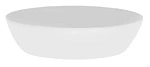 WHITE ALBUM ROUND BOWL FLARED SIDES