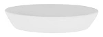 WHITE ALBUM ROUND BOWL FLARED SIDES