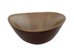 LUZERNE RUSTIC OVAL BOWL 190x170mm SAMA
