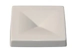 WHITE ALBUM SQUARE DIMPLED PLATE 160mm