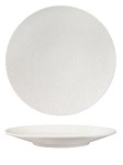 LUZERNE ZEN ROUND COUPE PLATE 205mm WHITE SWIRL