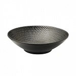 LUZERNE ZEN ROUND BOWL 145mm BLACK SWIRL