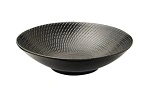 LUZERNE ZEN ROUND BOWL 190mm BLACK SWIRL