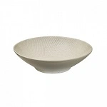 LUZERNE ZEN ROUND BOWL 190mm WHITE SWIRL