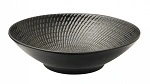 LUZERNE ZEN ROUND BOWL 290mm BLACK SWIRL
