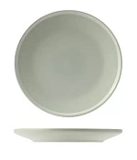 UTOPIA CORE MINT STONEWARE ROUND PLATE 175mm x 23mmH